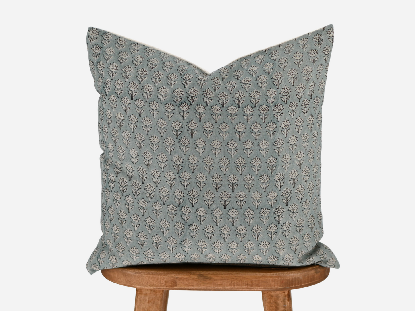 Isabeau Block Print Pillow Cover