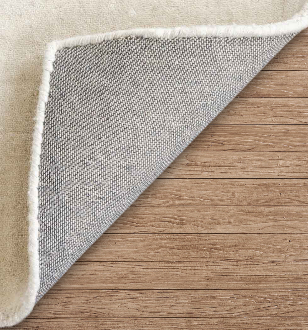 Frost White Hand-Loomed Wool Rug