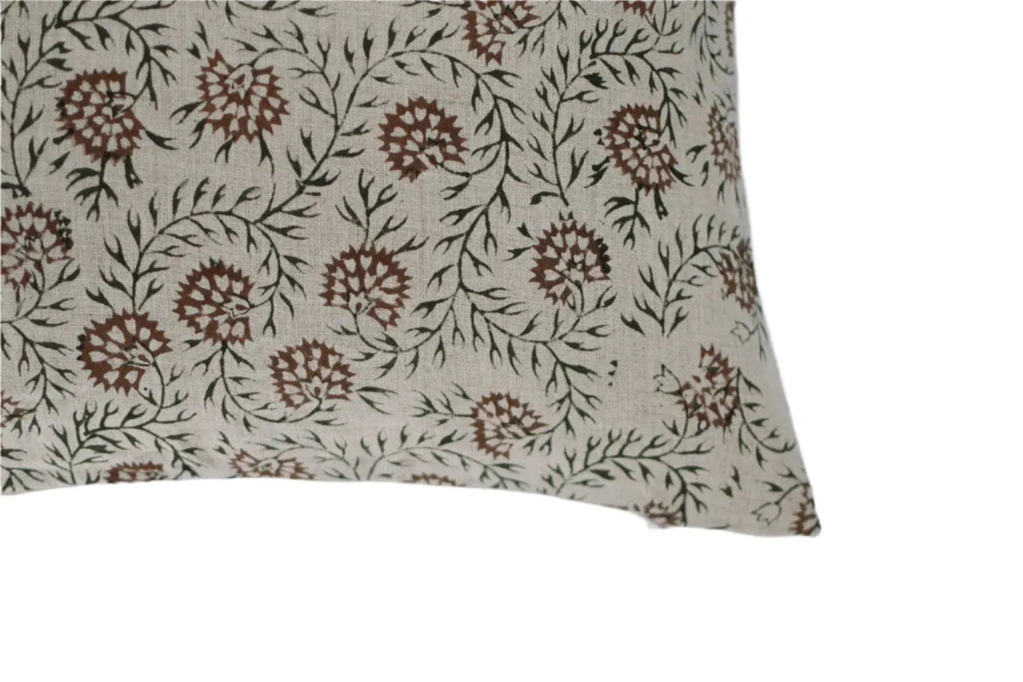 Johanna Block Print Pillow Cover - Maple Village Lane