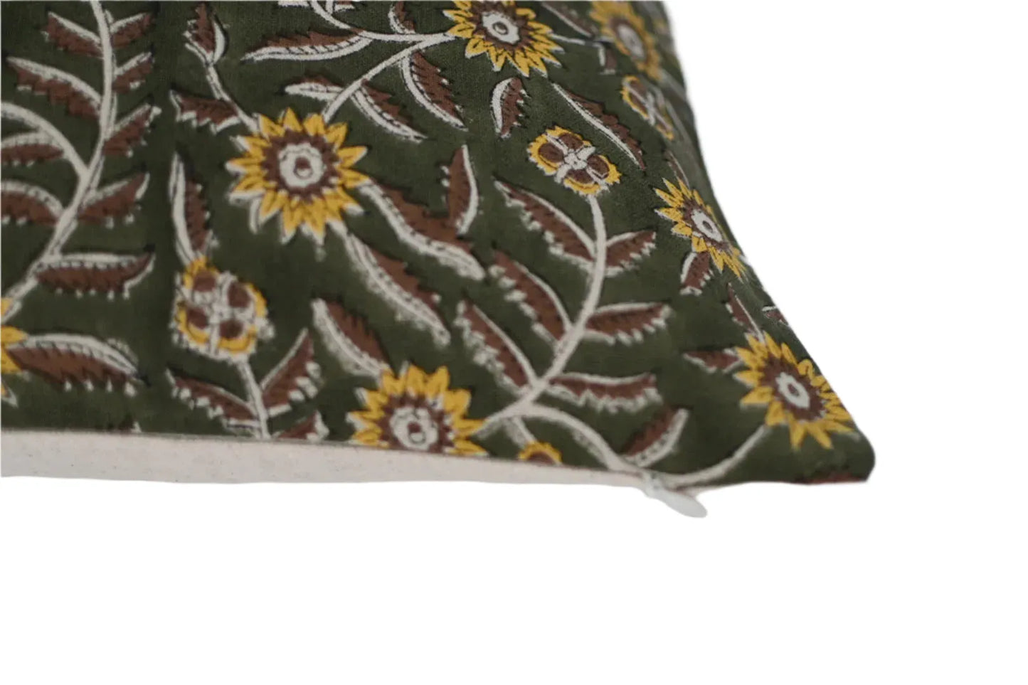 Gideon Block Print Pillow Cover - Maple Village Lane