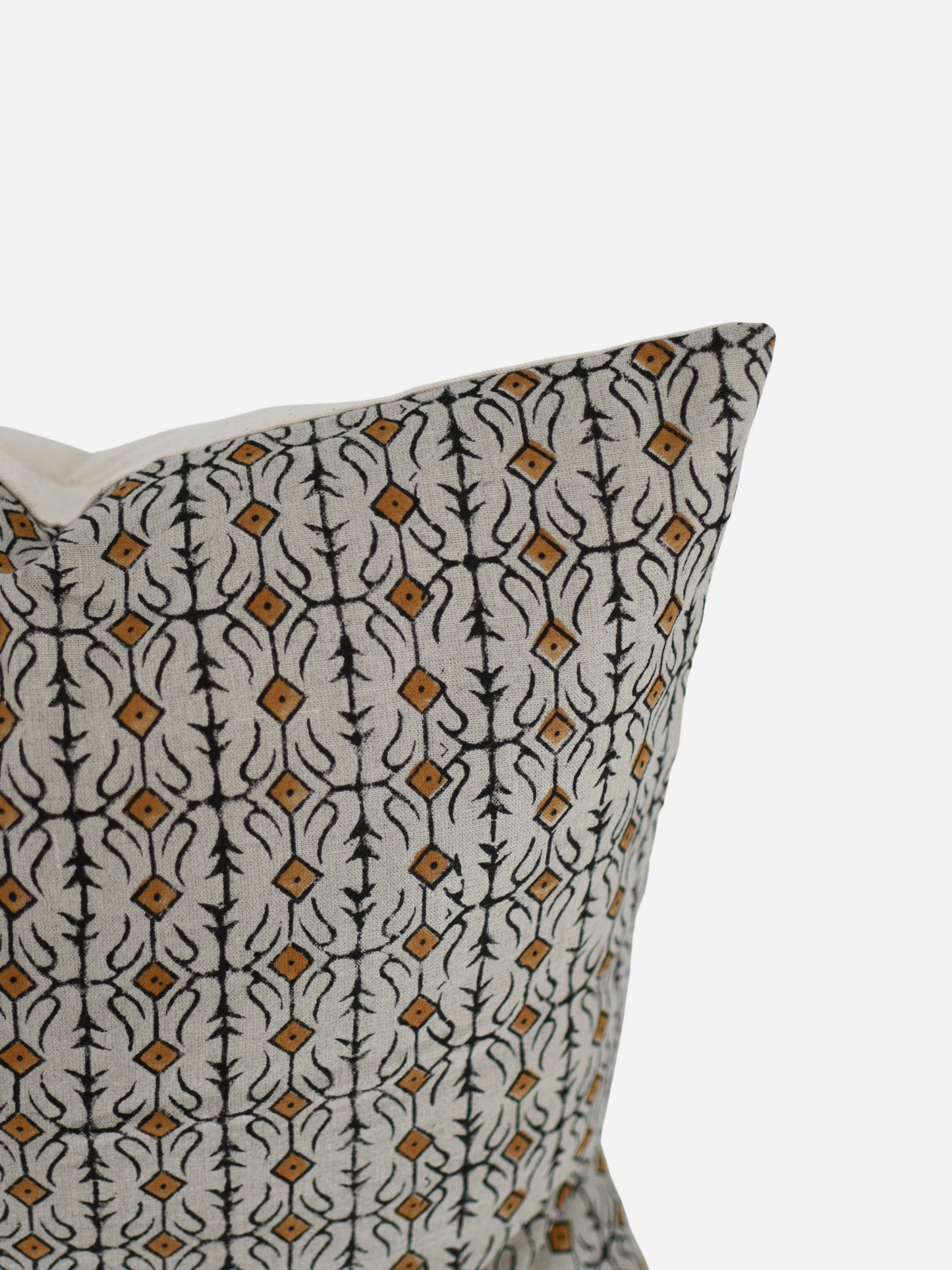 Zephyr Block Print Pillow Cover