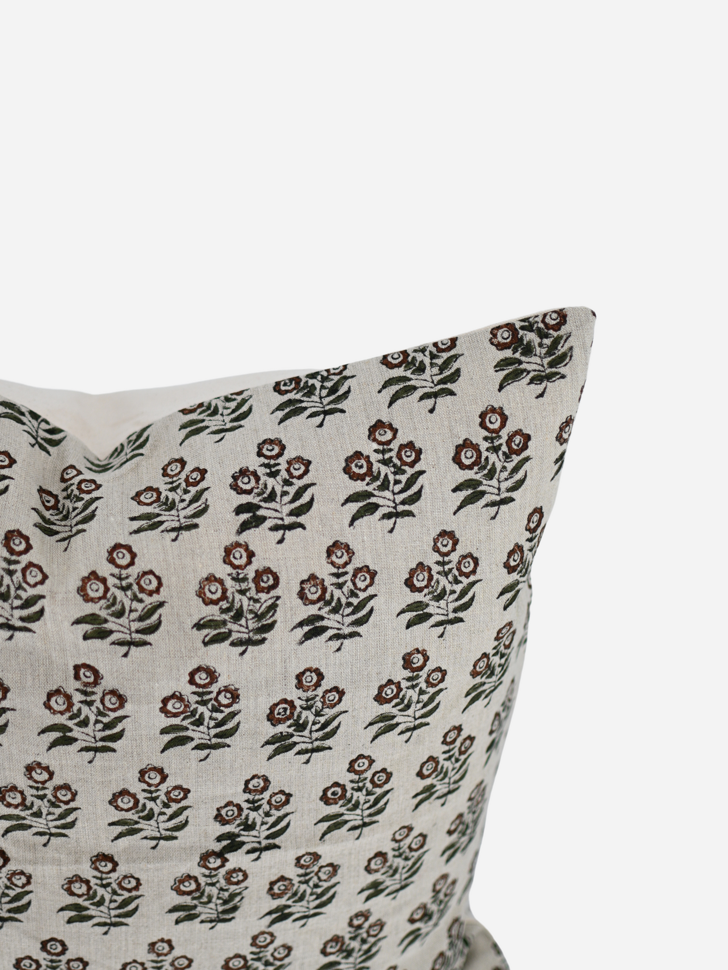 Briar Block Print Pillow Cover