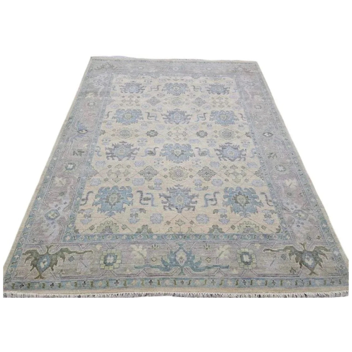 Charlotte Hand Knotted Oushak Rug