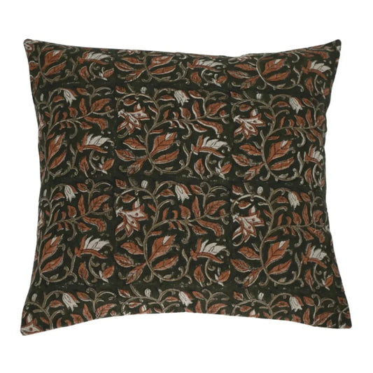 Rae Block Print Pillow Cover