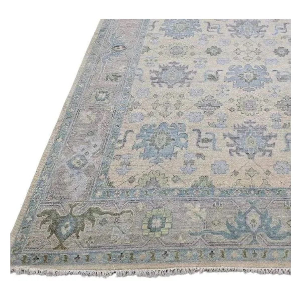 Charlotte Hand Knotted Oushak Rug