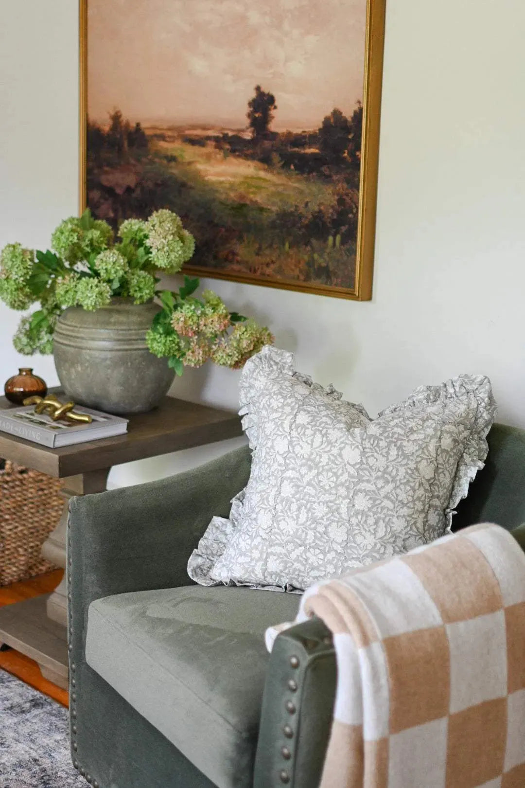 Rose Pillow Cover - Maple Village Lane