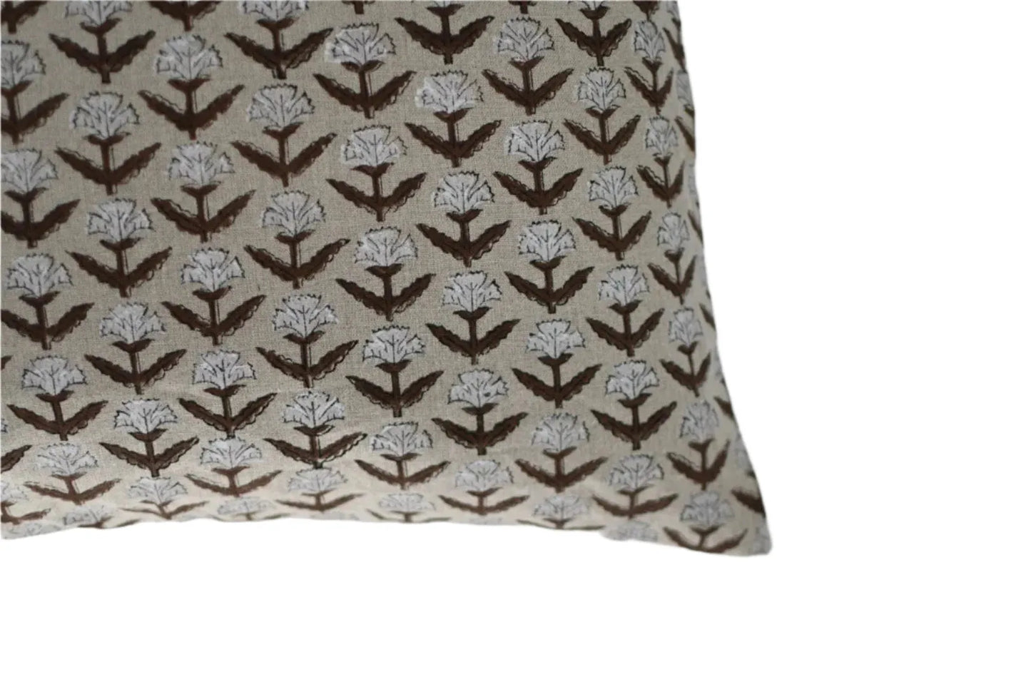 Harmony Block Print Pillow Cover - Maple Village Lane
