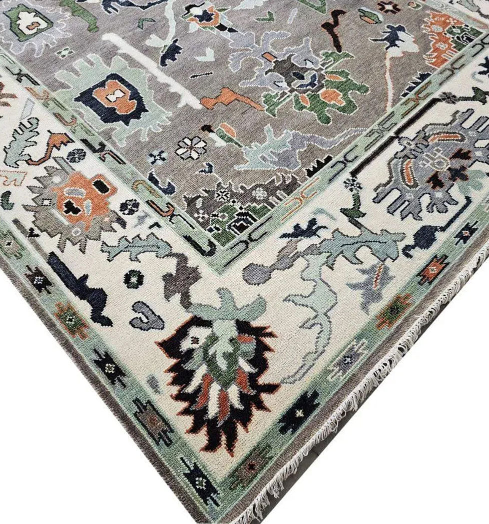 Asher Hand Knotted Oushak Rug