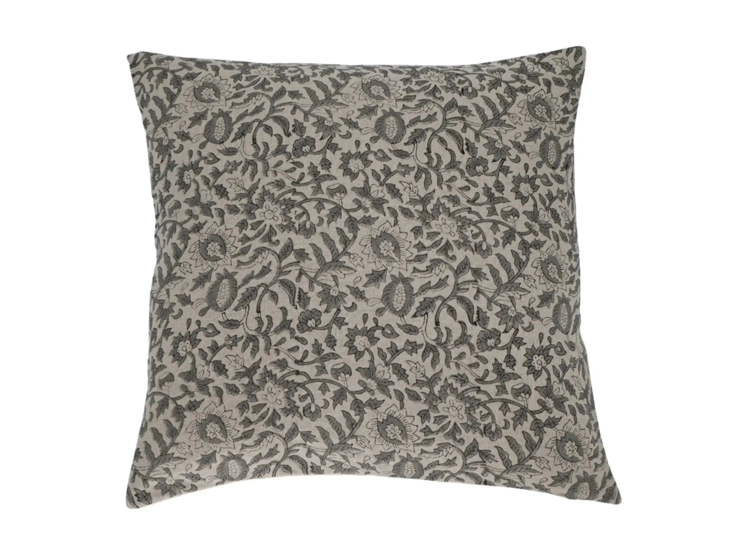 Edmund Block Print Pillow Cover - Maple Village Lane