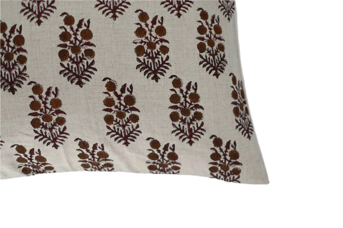 Bernadette Block Print Pillow Cover - Maple Village Lane