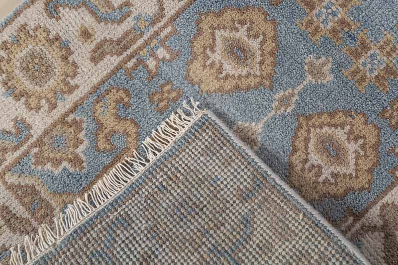 Willow Hand-Knotted Wool Oushak Rug