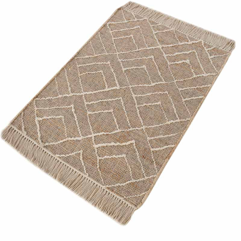 Rowan Hand-Knotted Jute-Blend Rug