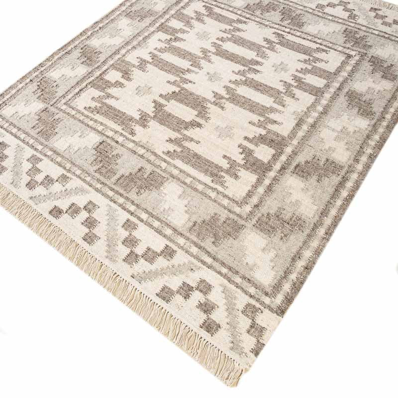 Dorianne Flatweave Wool-Blend Rug