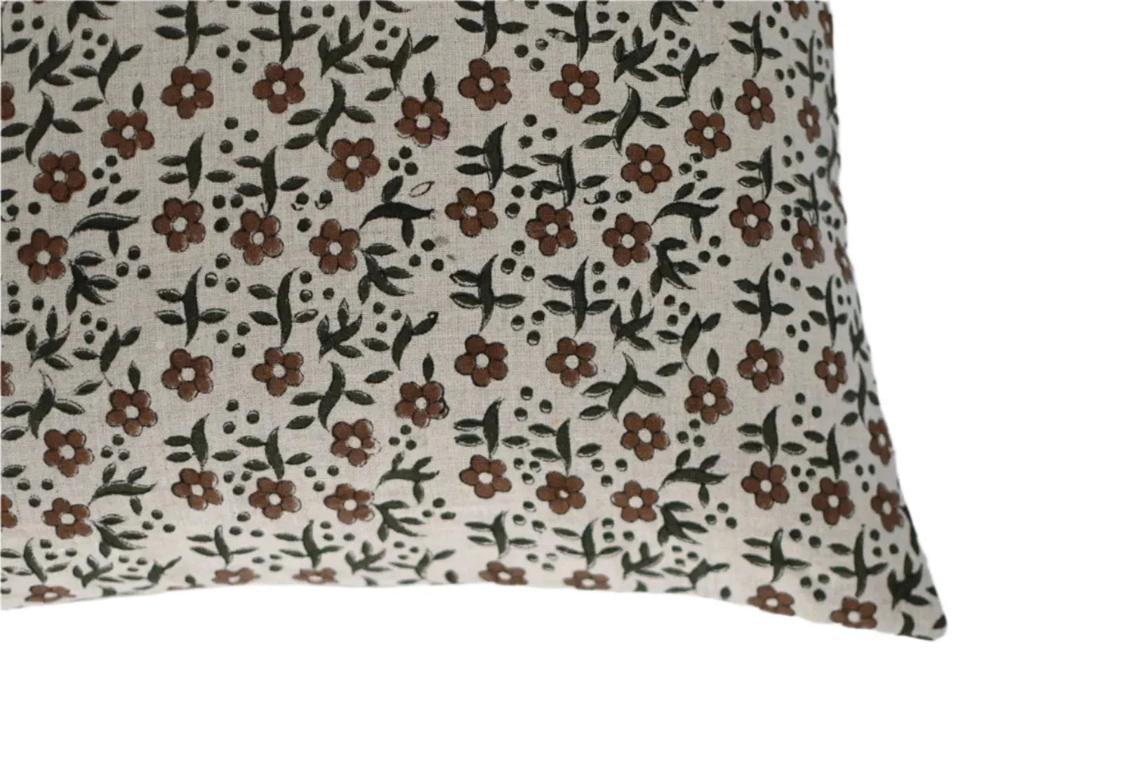 Waldron Block Print Pillow Cover - Maple Village Lane