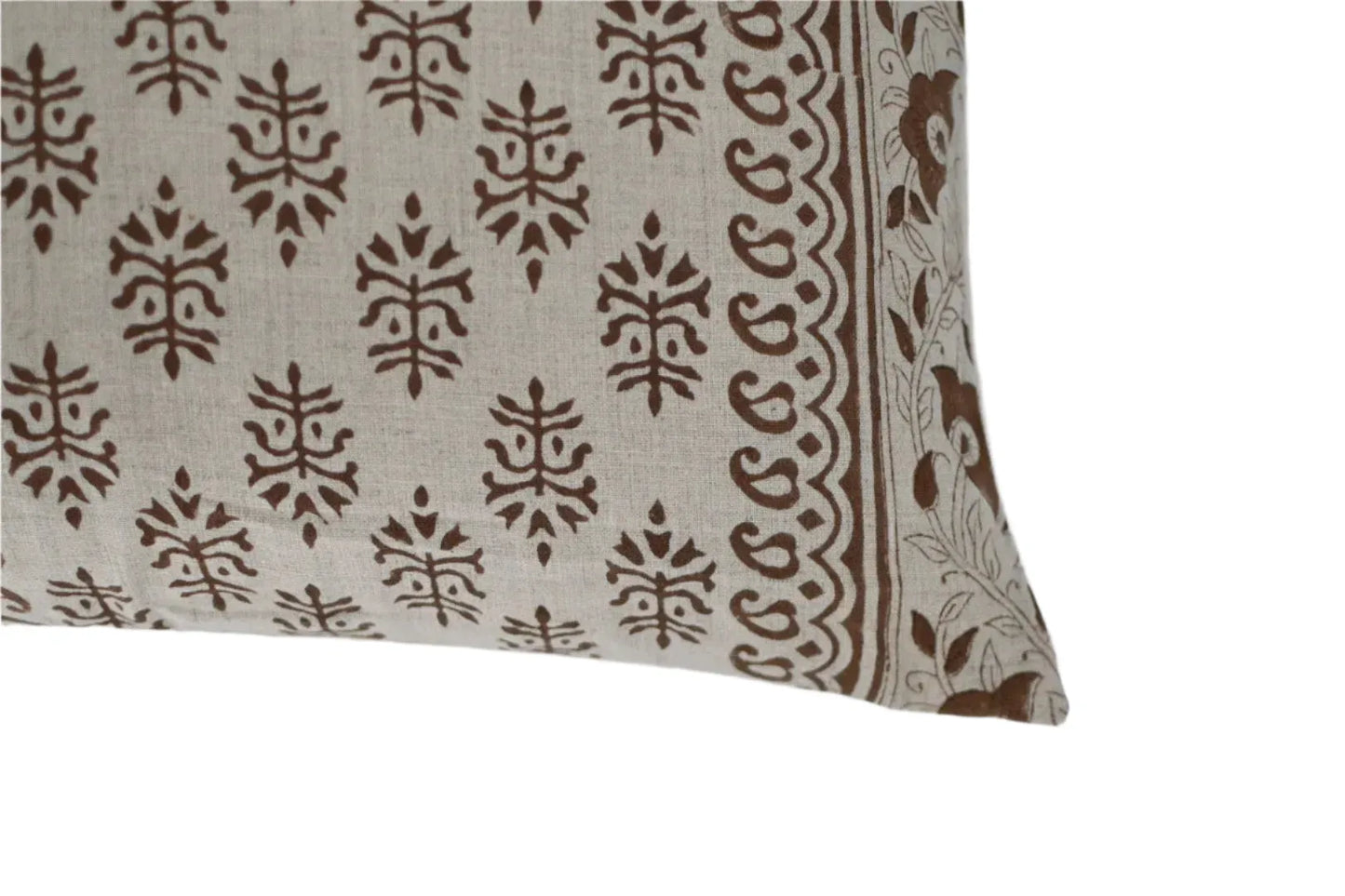 Otis Block Print Pillow Cover - Maple Village Lane