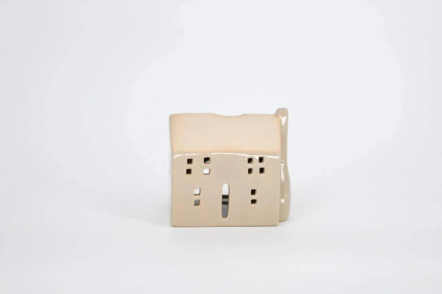 Neutral Ceramic House, 2 Styles - Maple Village Lane