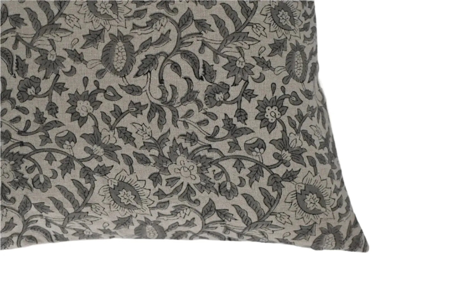 Edmund Block Print Pillow Cover - Maple Village Lane