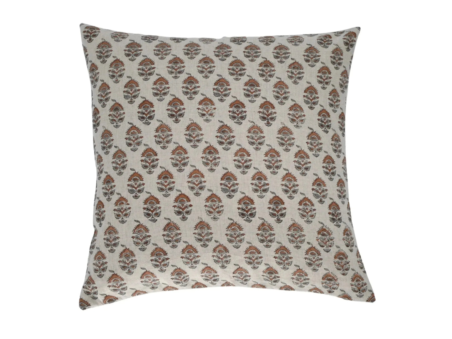 Cal Block Print Pillow Cover - Maple Village Lane