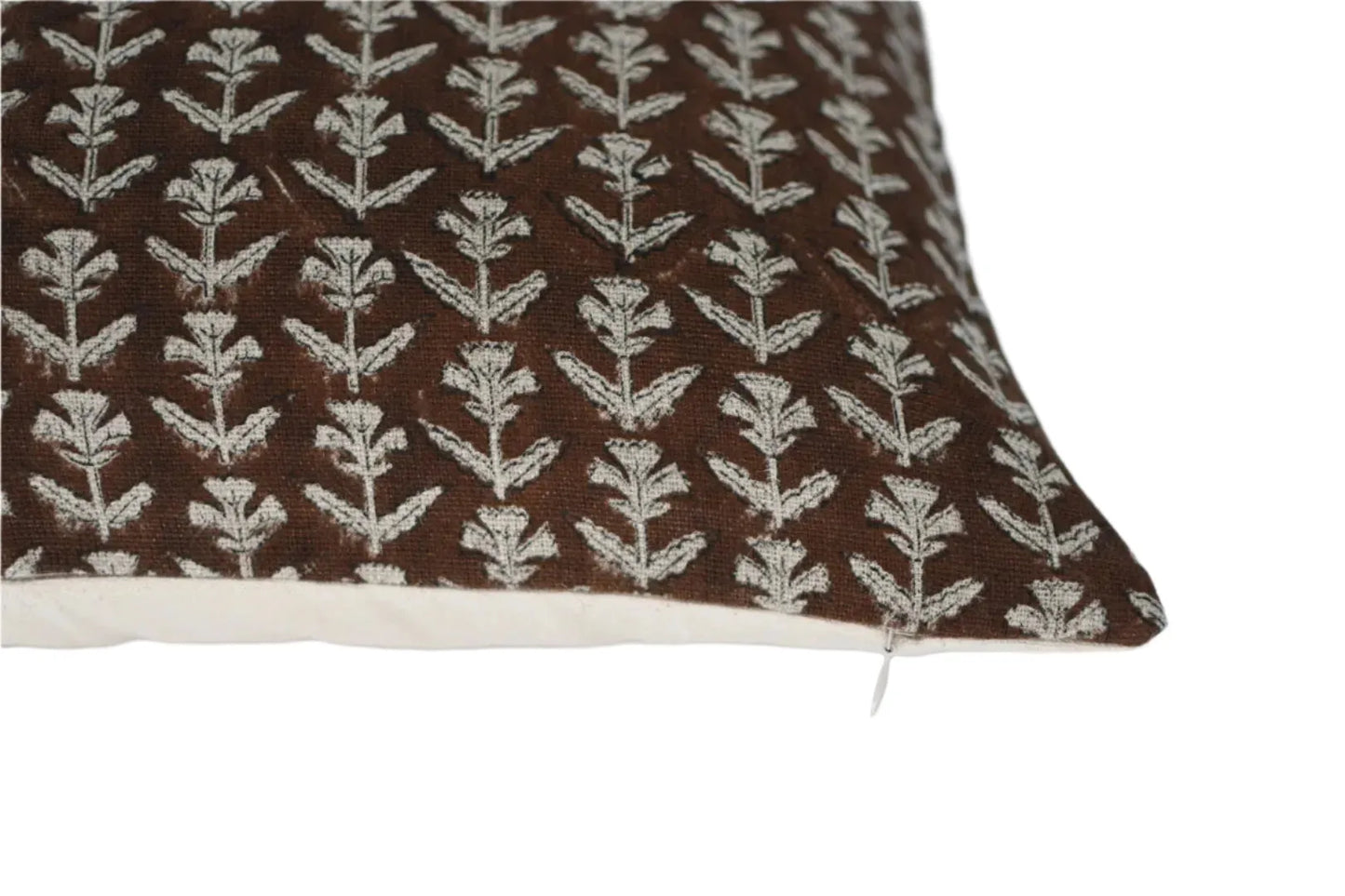 Bruce Block Print Pillow Cover - Maple Village Lane