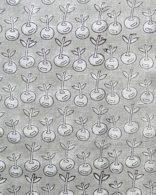 Greta Hand Block Printed Linen Fabric