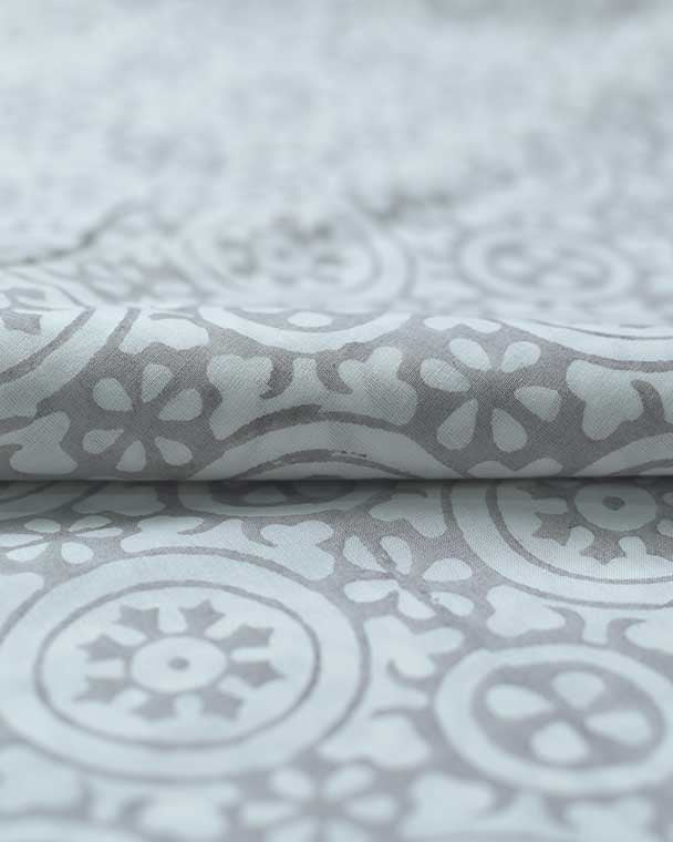 Mellisa Hand Block Printed Cotton Fabric