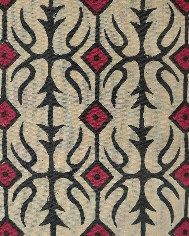 Raisa Block Print Cotton Fabric
