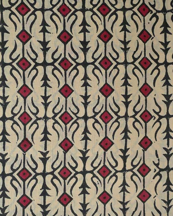 Raisa Block Print Cotton Fabric