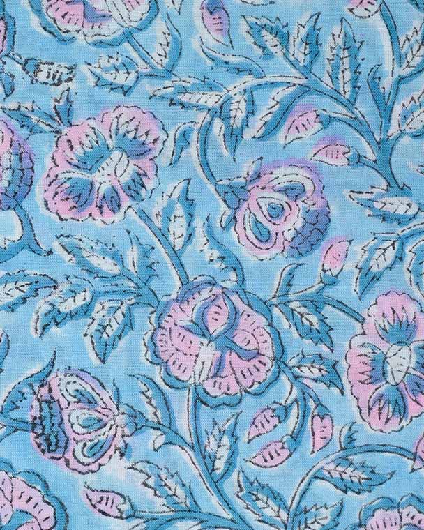 Vaila Cotton Block Print Fabric