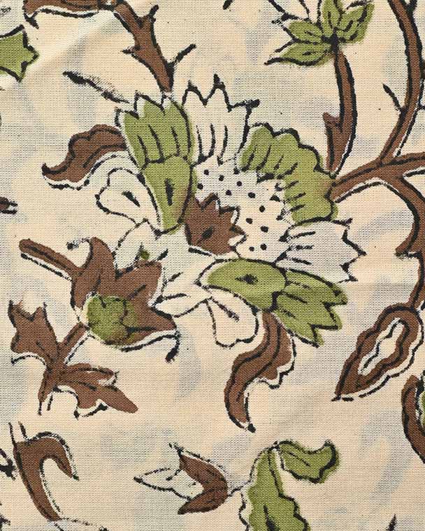 Elisa Block Print Cotton Fabric