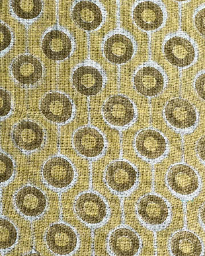 Peyton Hand Block Printed Linen Fabric