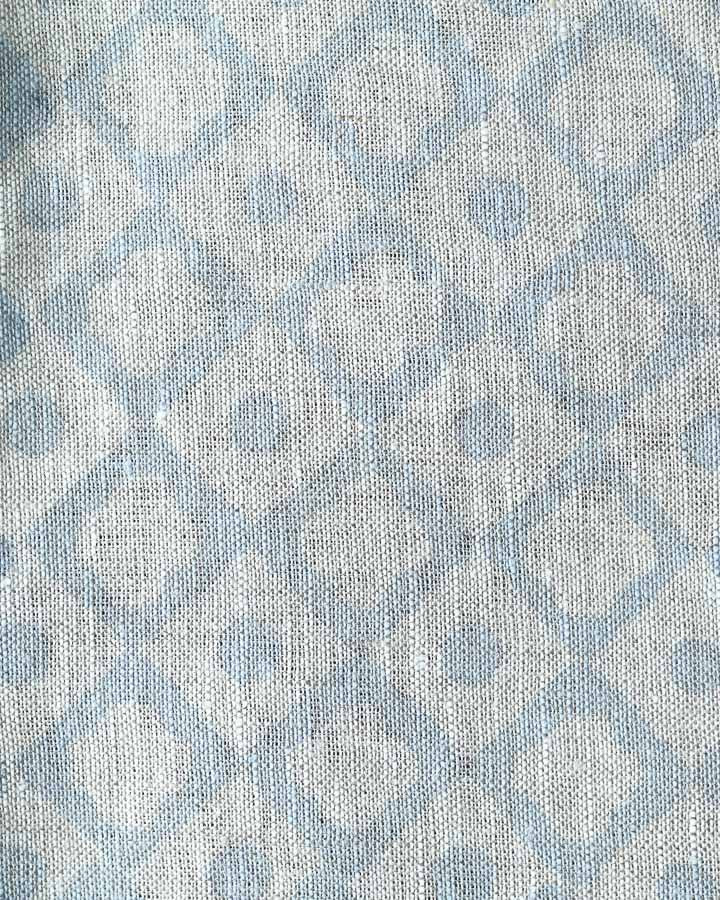 Cole Hand Block Printed Linen Fabric