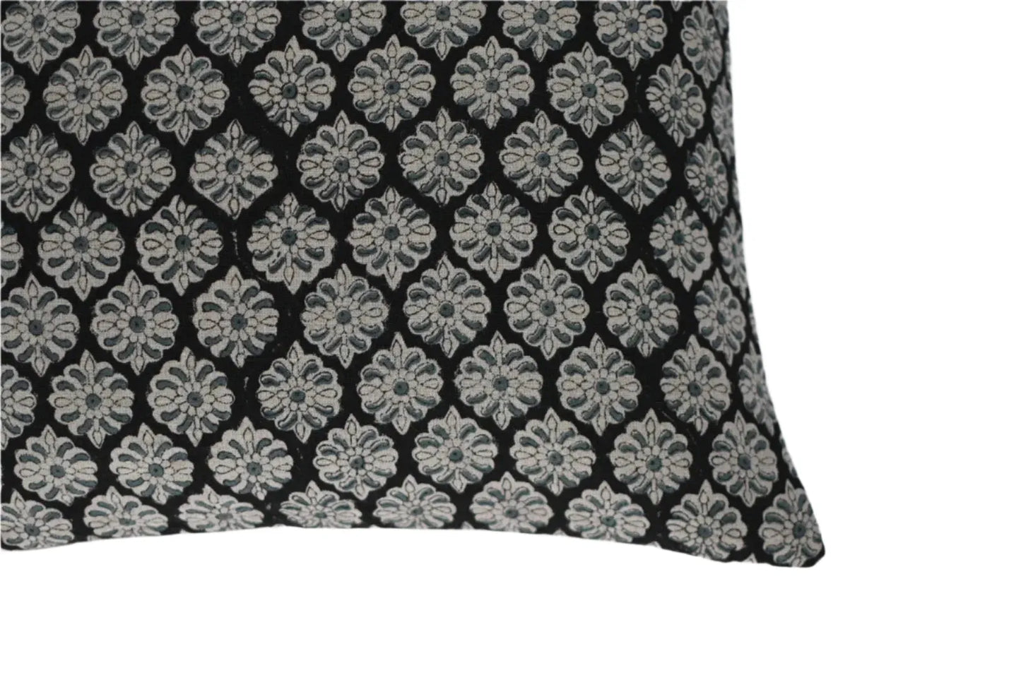 Crosby Block Print Pillow Cover - Maple Village Lane