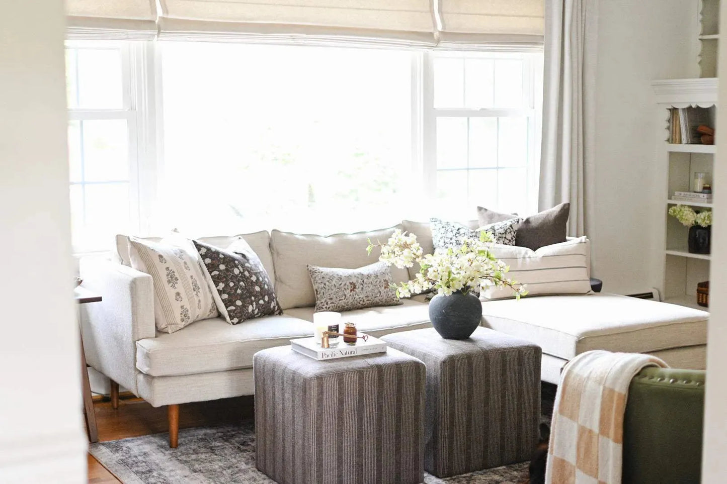 Francis Woven Pillow Cover - Maple Village Lane