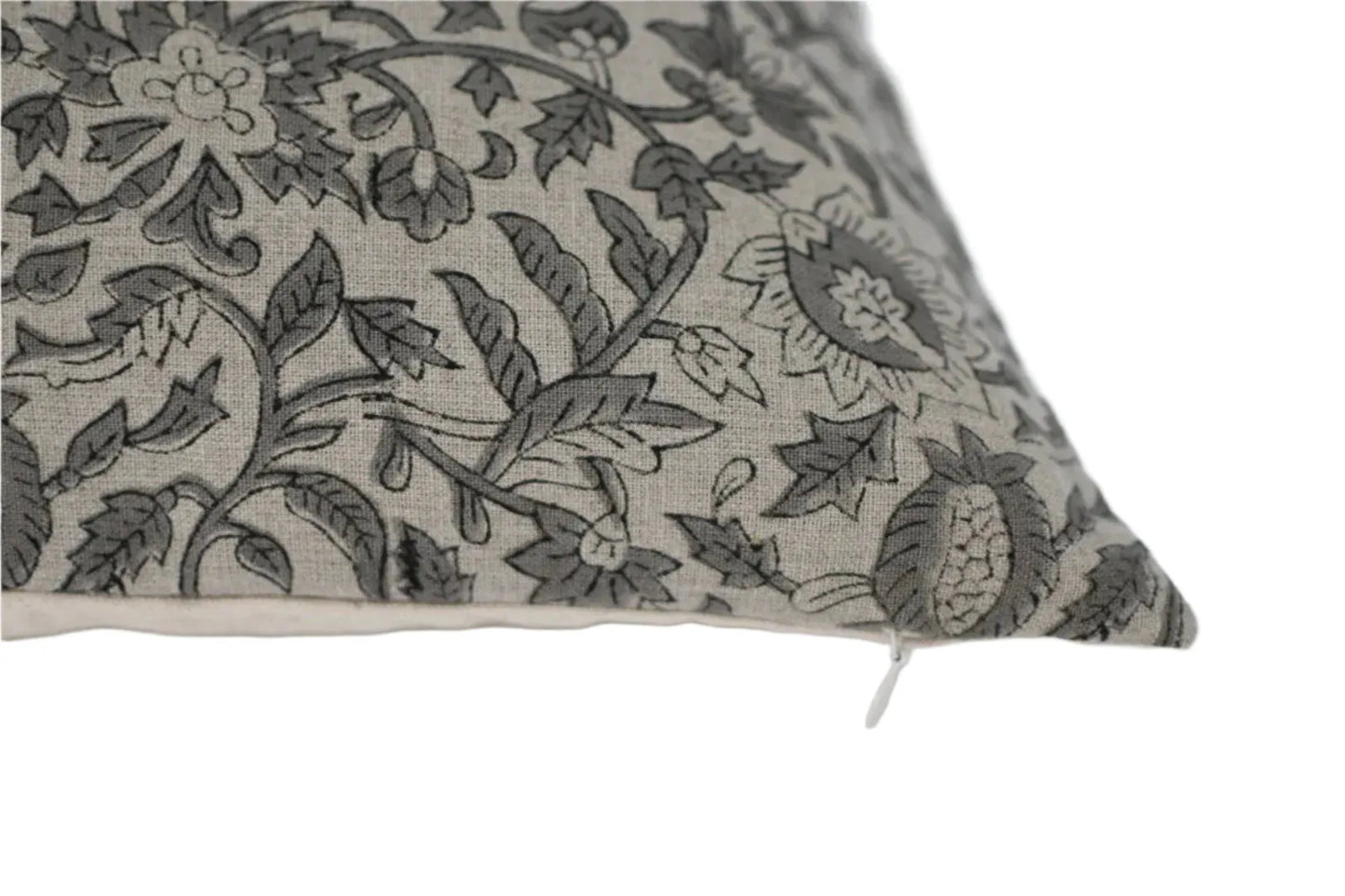 Edmund Block Print Pillow Cover - Maple Village Lane