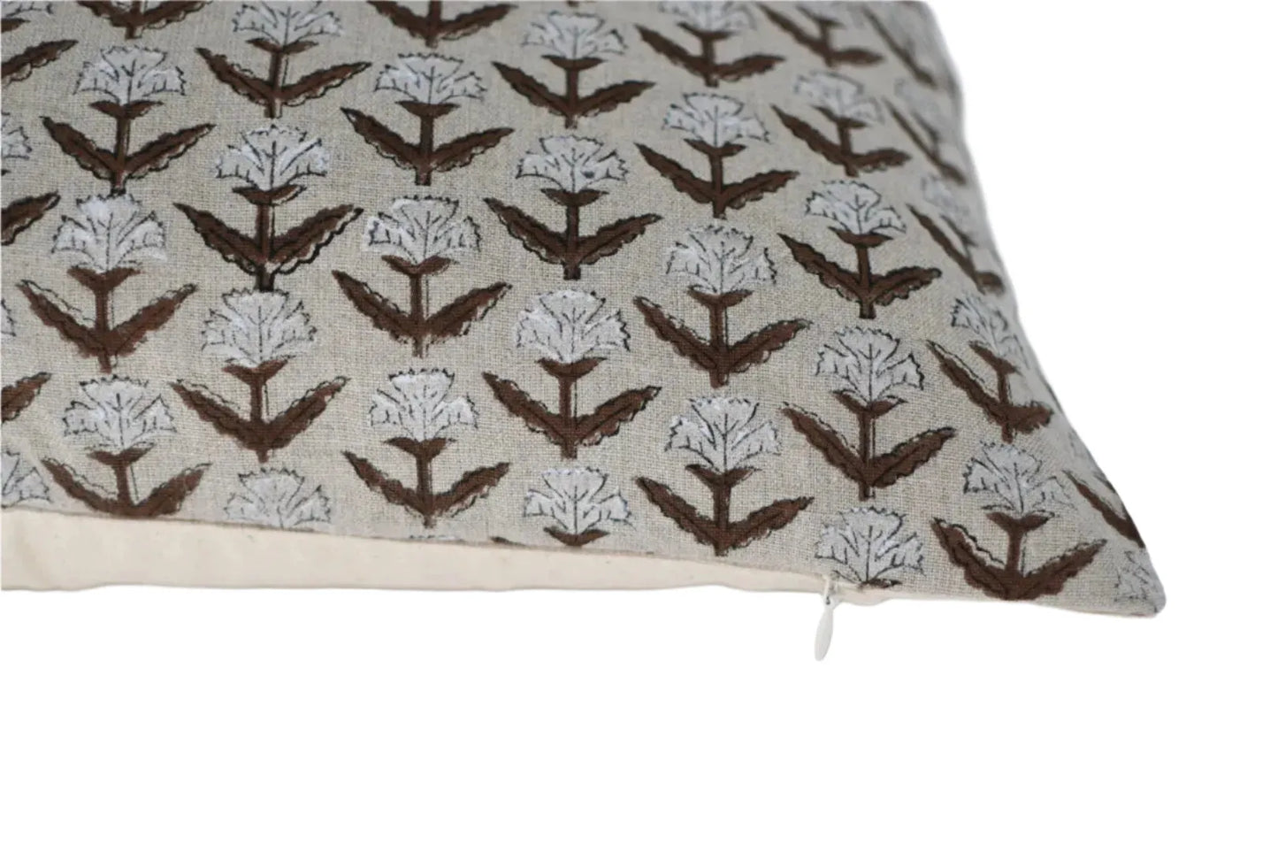 Harmony Block Print Pillow Cover - Maple Village Lane