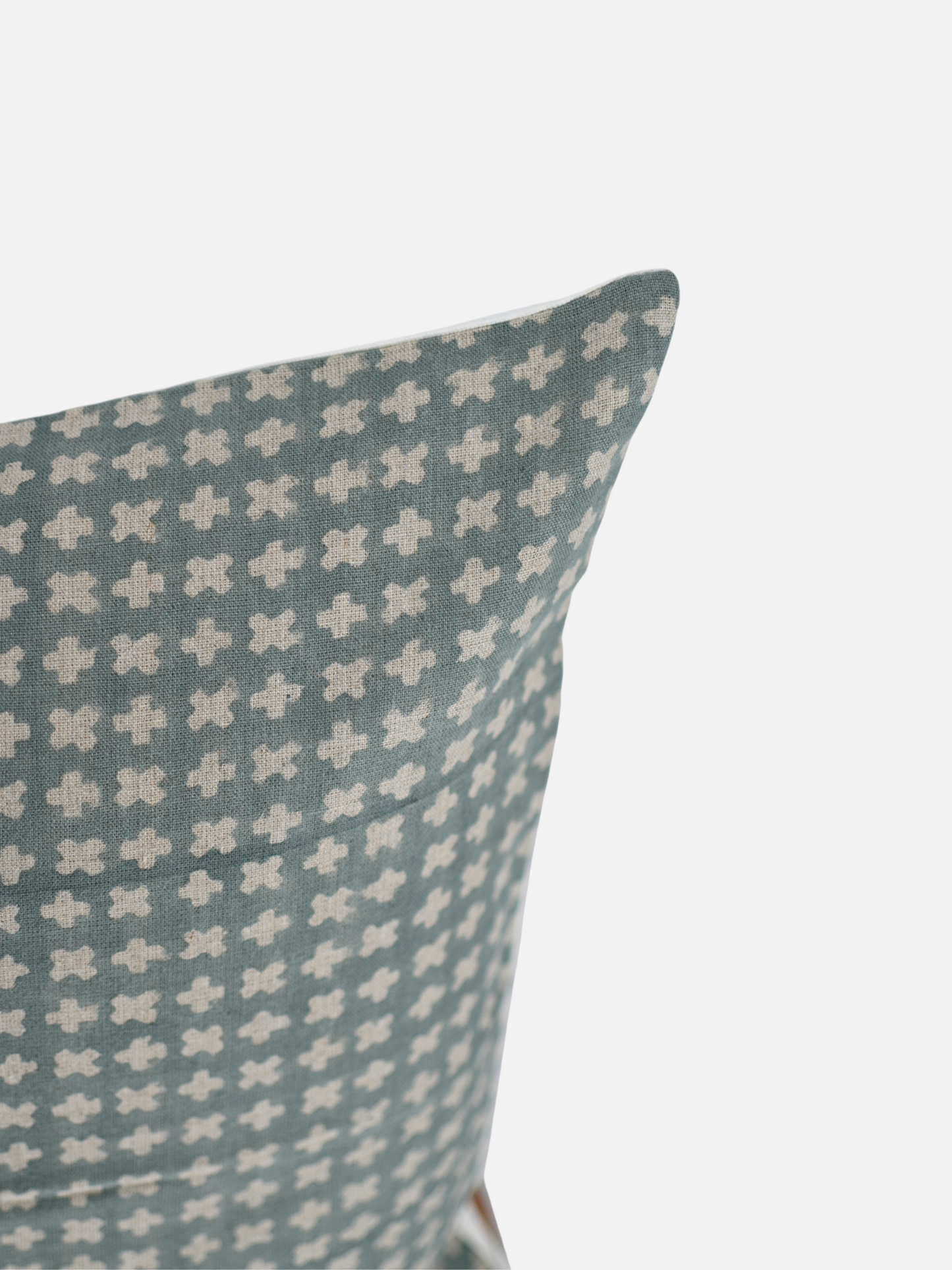 Handmade Andy Block Print Pillow