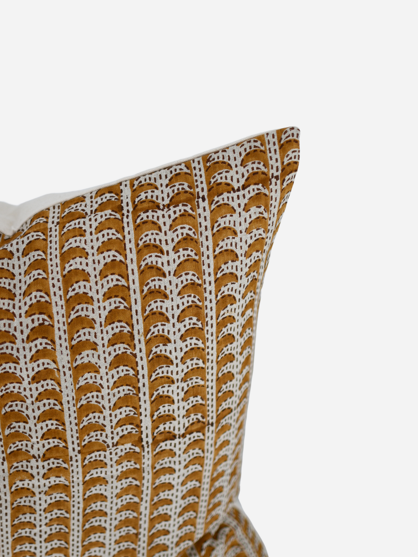 Handmade Dixie Block Print Pillow