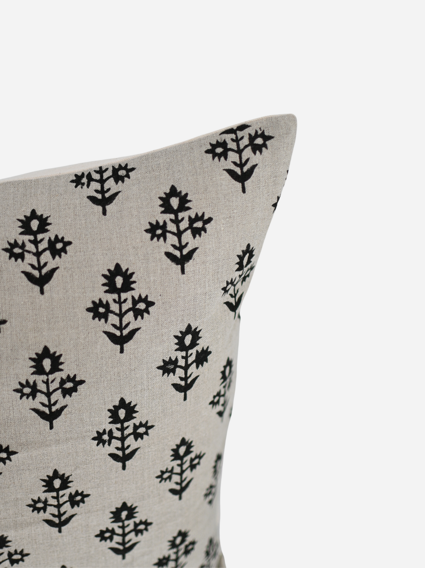 Handmade Naomi Block Print Pillow