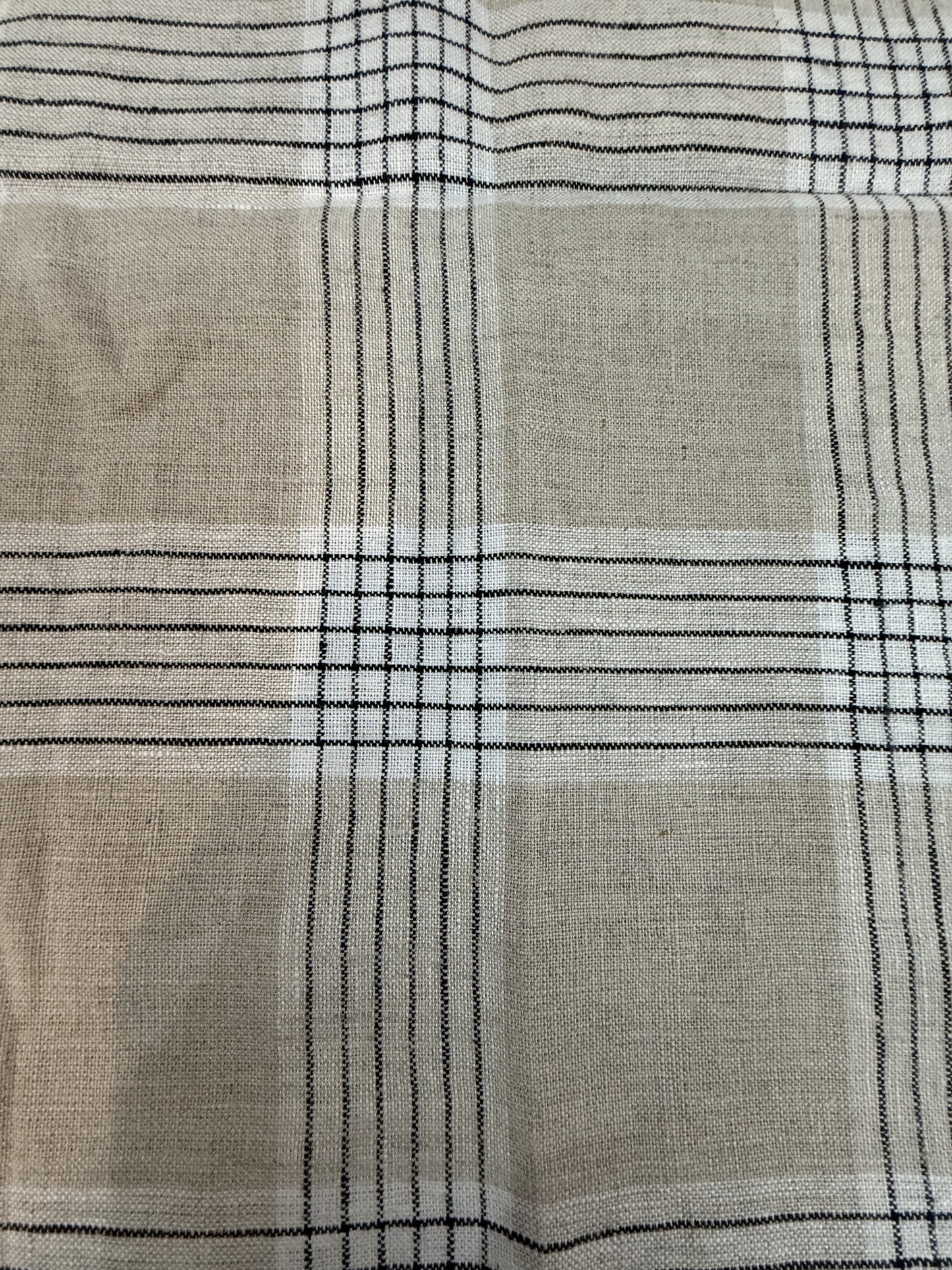 Anya Hand Woven Linen Fabric