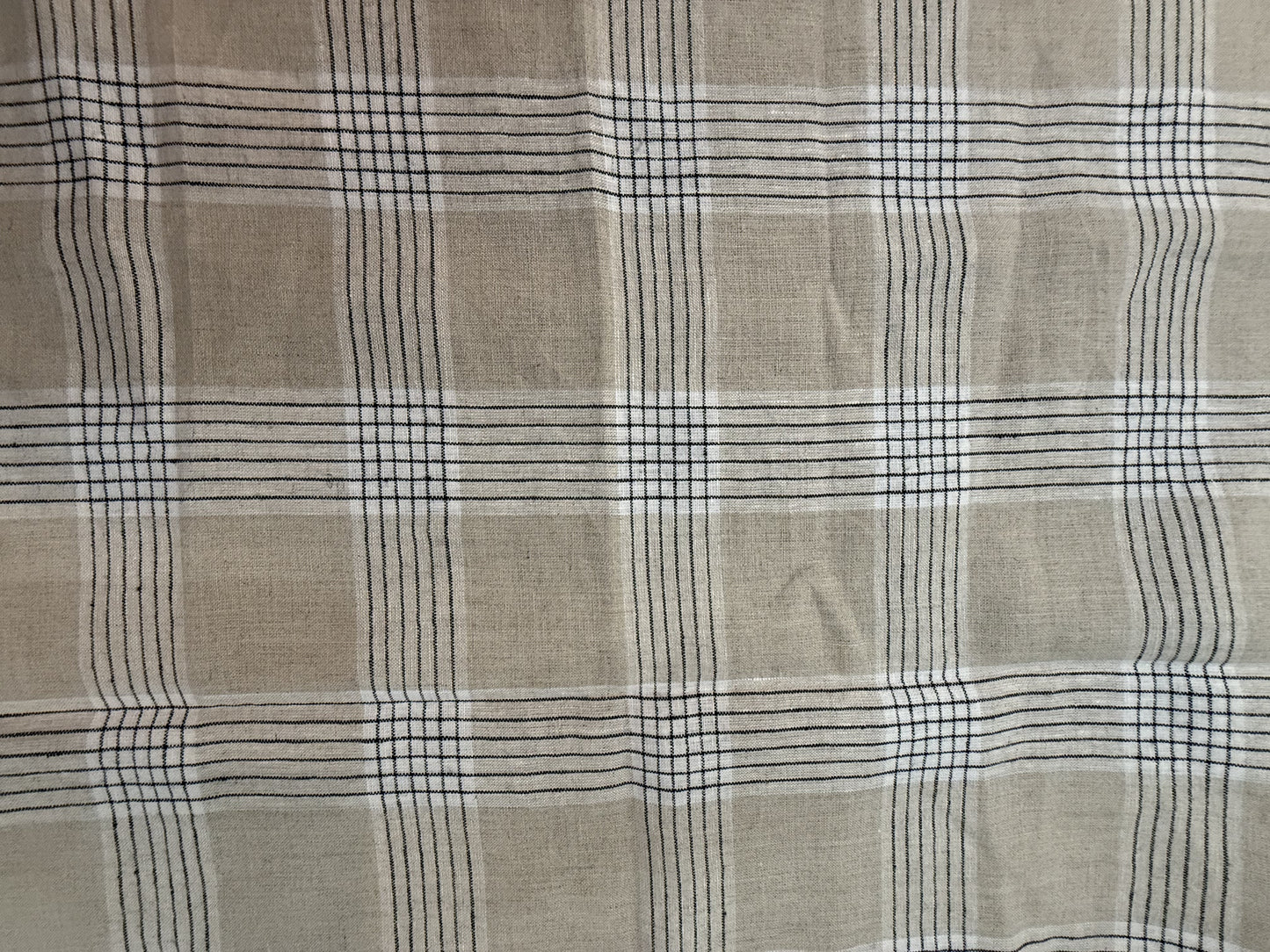 Anya Hand Woven Linen Fabric