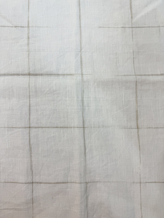 Poppy Hand Woven Linen Fabric