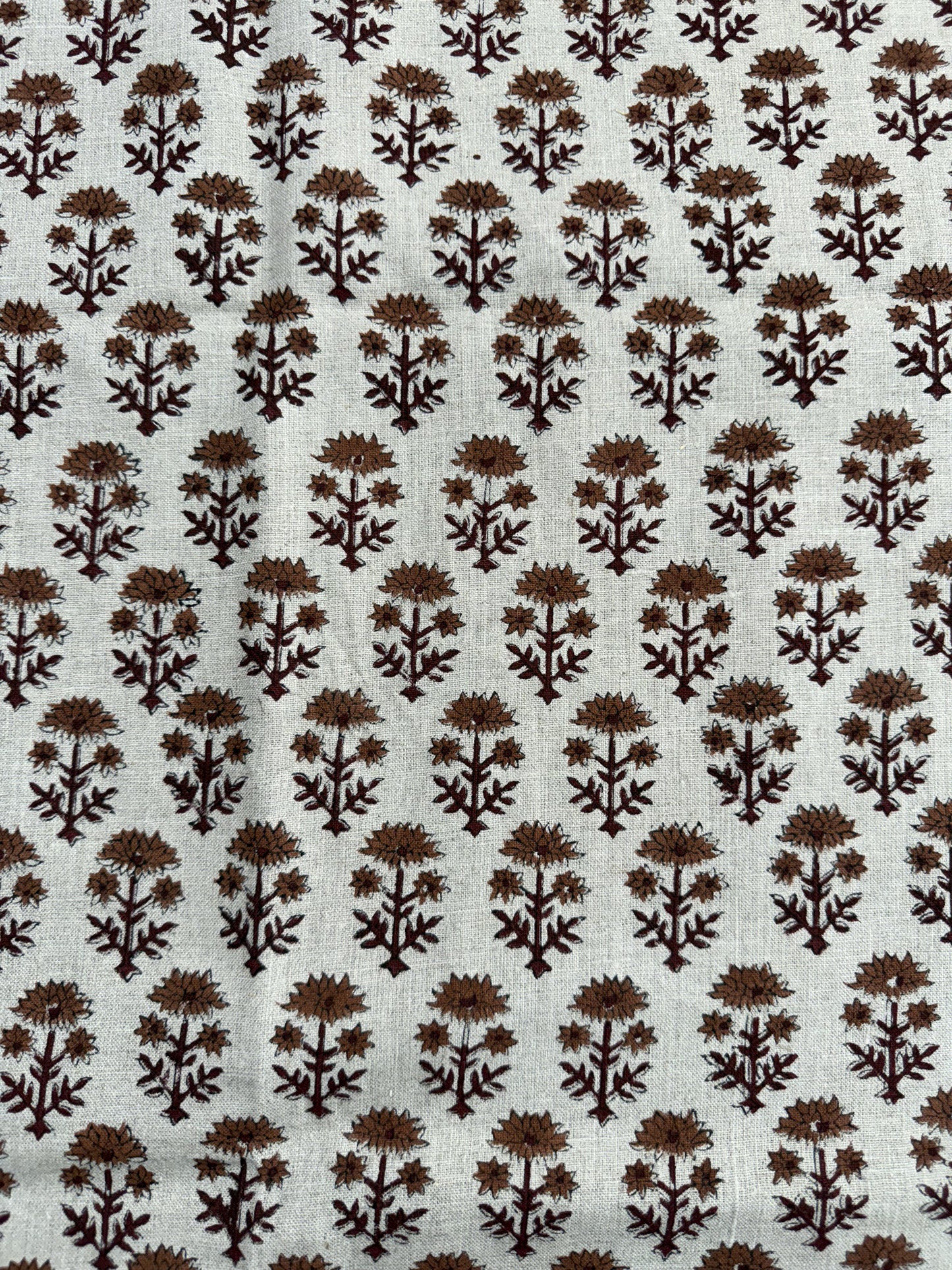 Zelda Hand Block Printed Linen