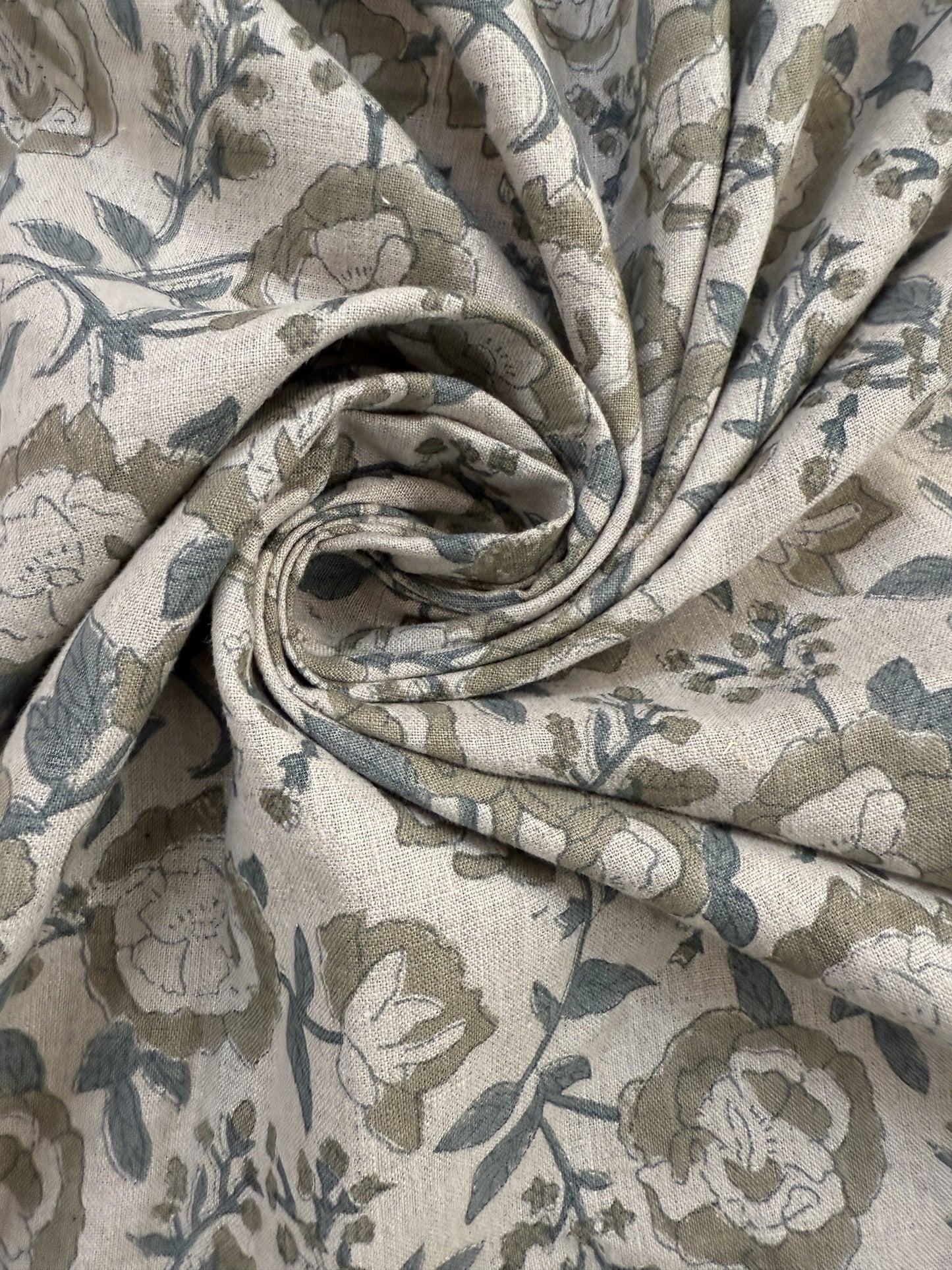 Gabriella Rustic Handloom Linen Fabric