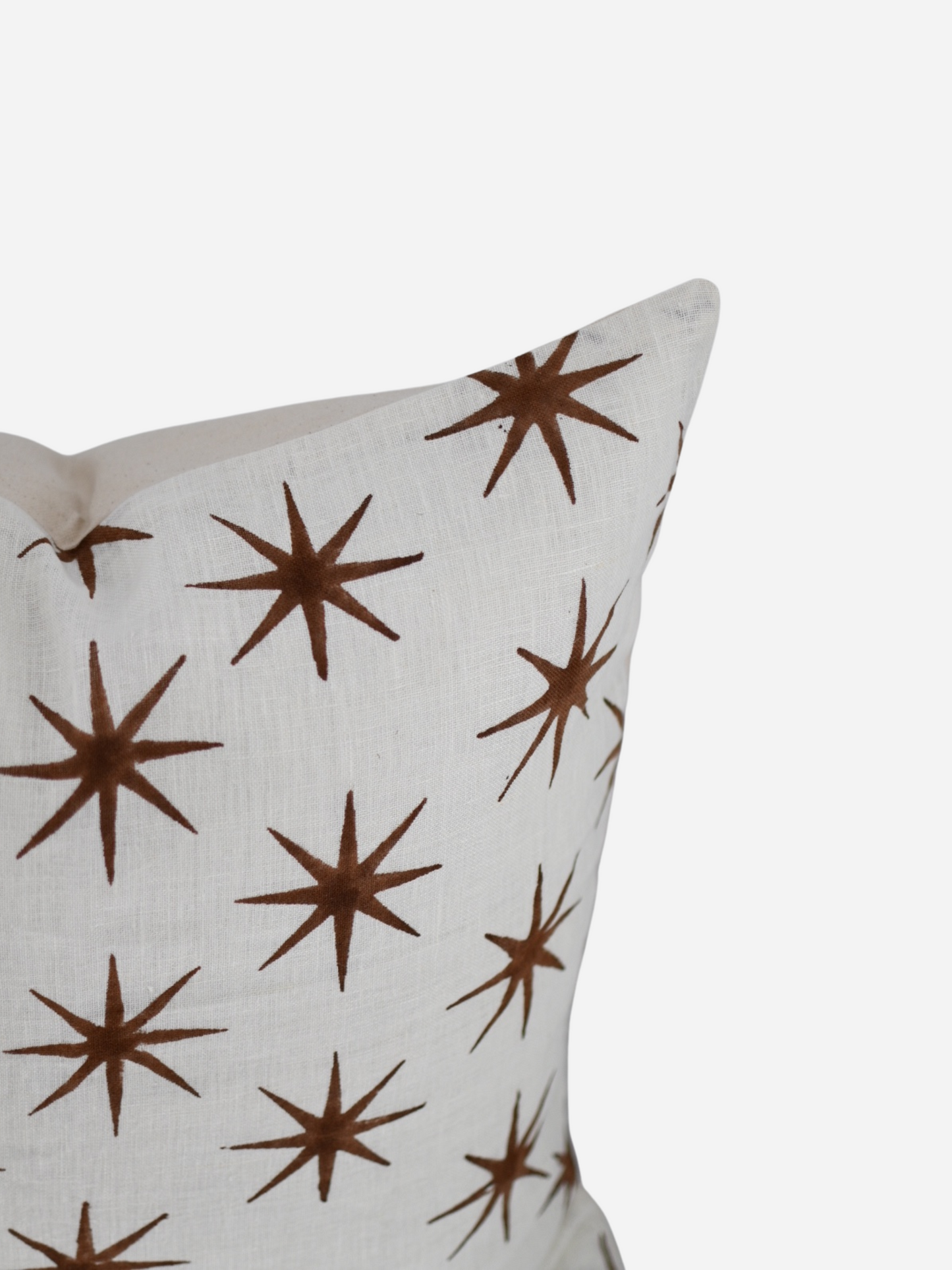 Lou Block Print Pillow Cover Side