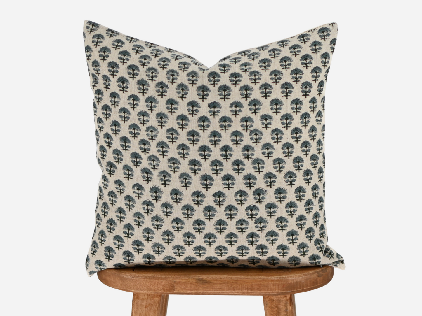 Rupert Block Print Pillow Cover
