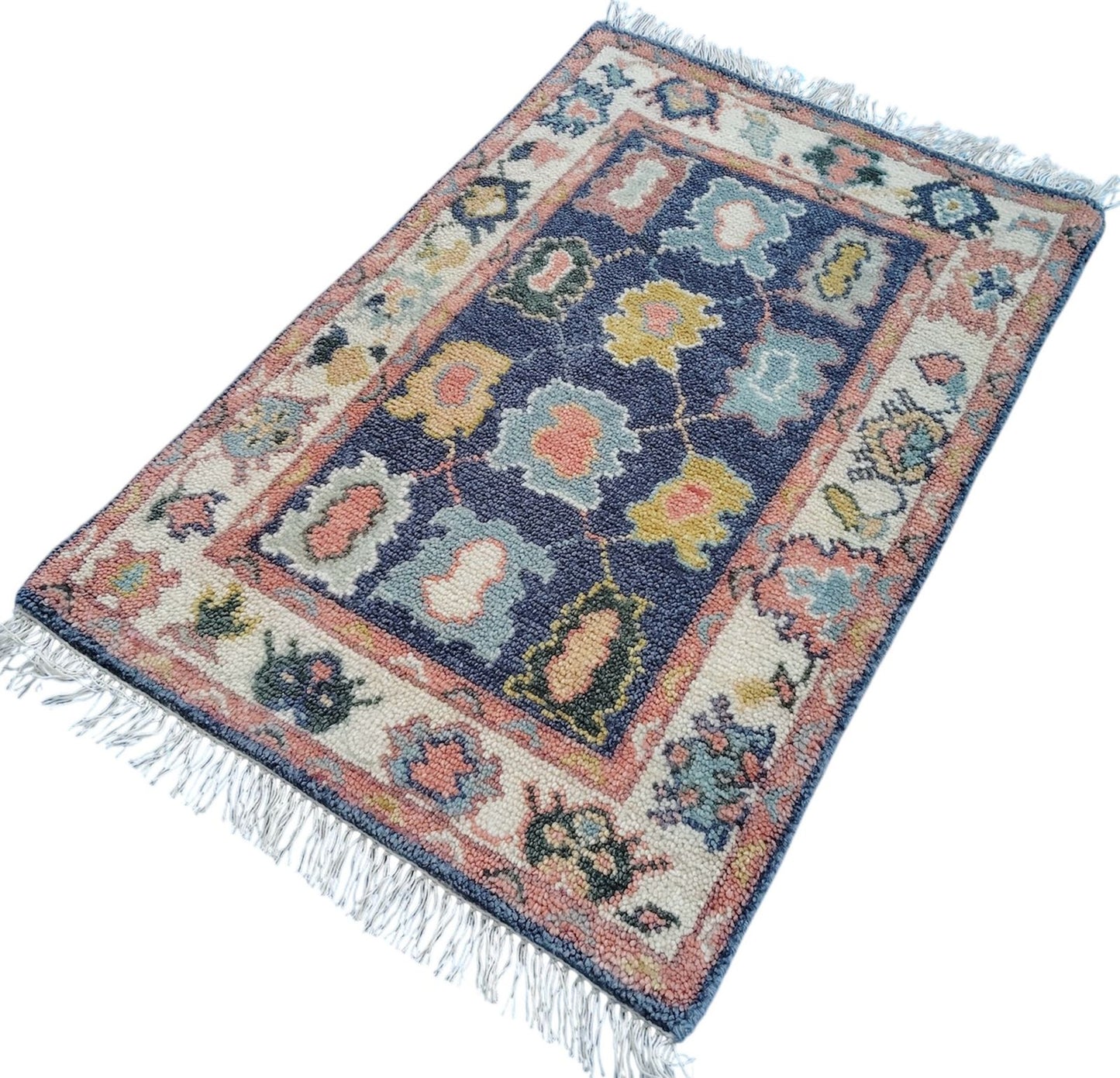Ezra Hand Knotted Oushak Rug