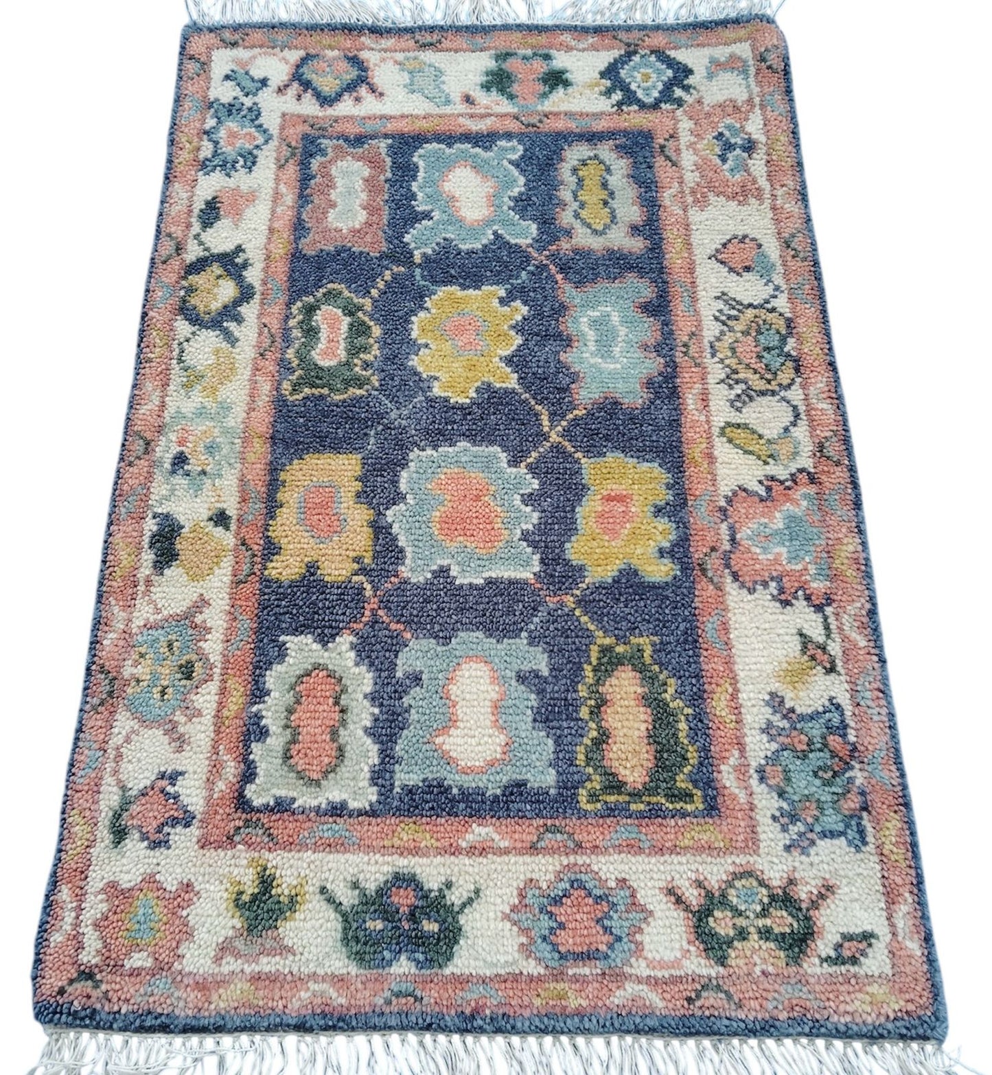 Ezra Hand Knotted Oushak Rug