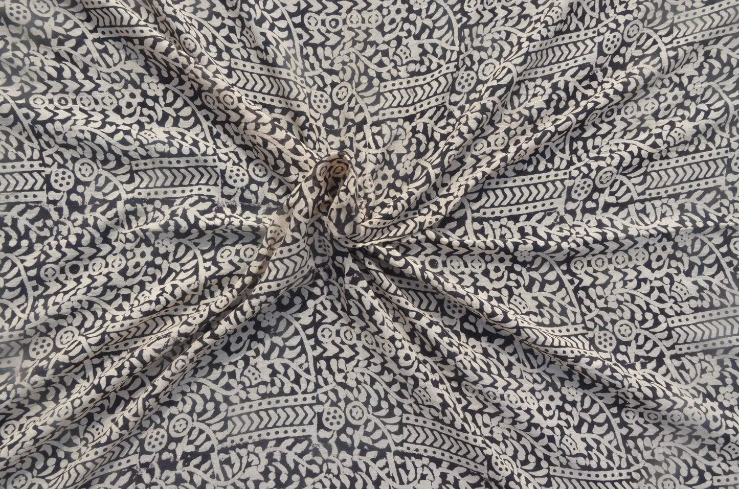 Cotton fabric, Fabric by yard, Hand printed fabric, Block Print Fabric, Indian Fabric