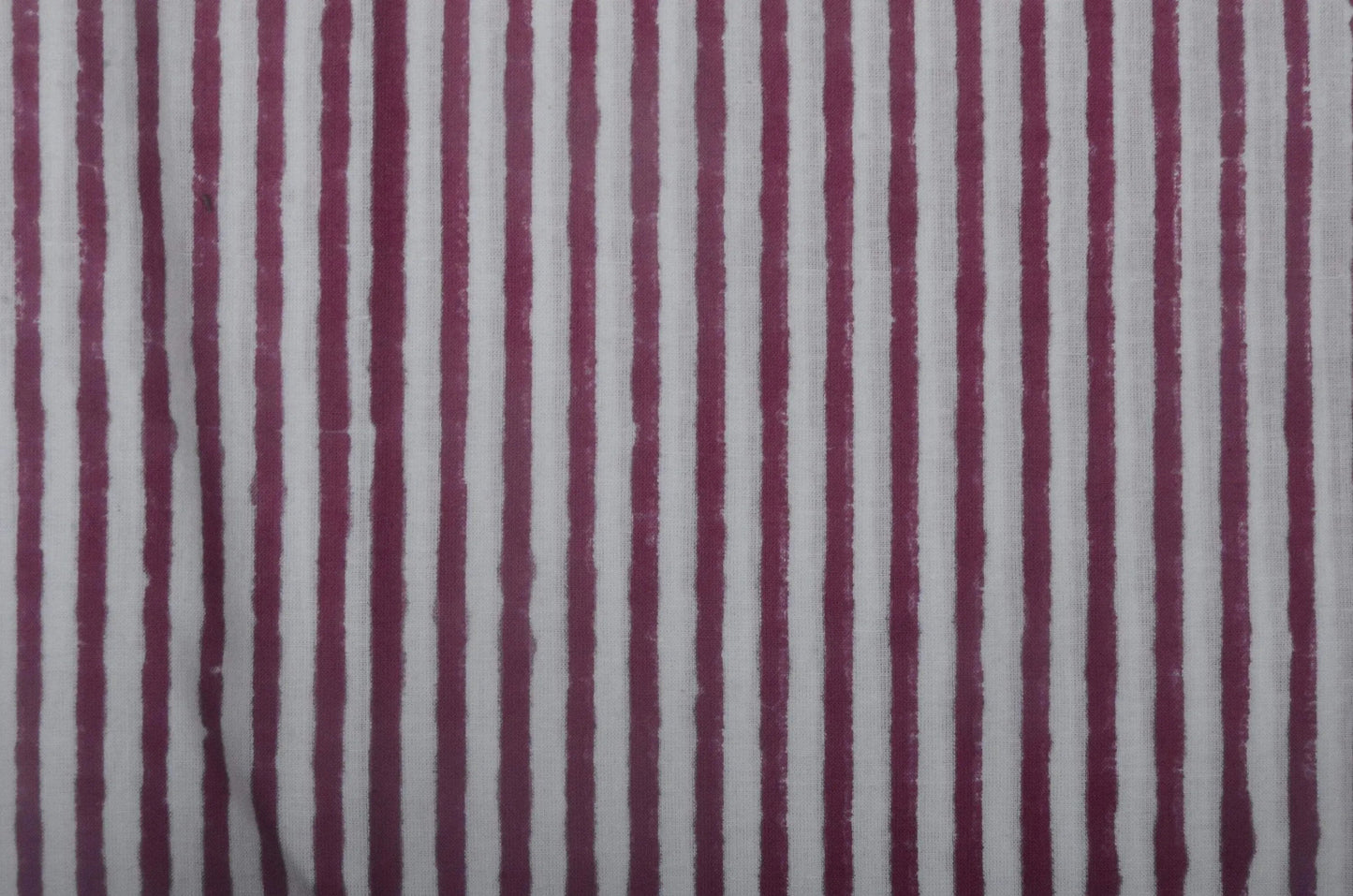 Multicolour Strips indian cotton, Hand stamped printing, by the yard, Indian Fabric, Peace Block Print Fabric, sewing and quilting fabric - Maple Village Lane