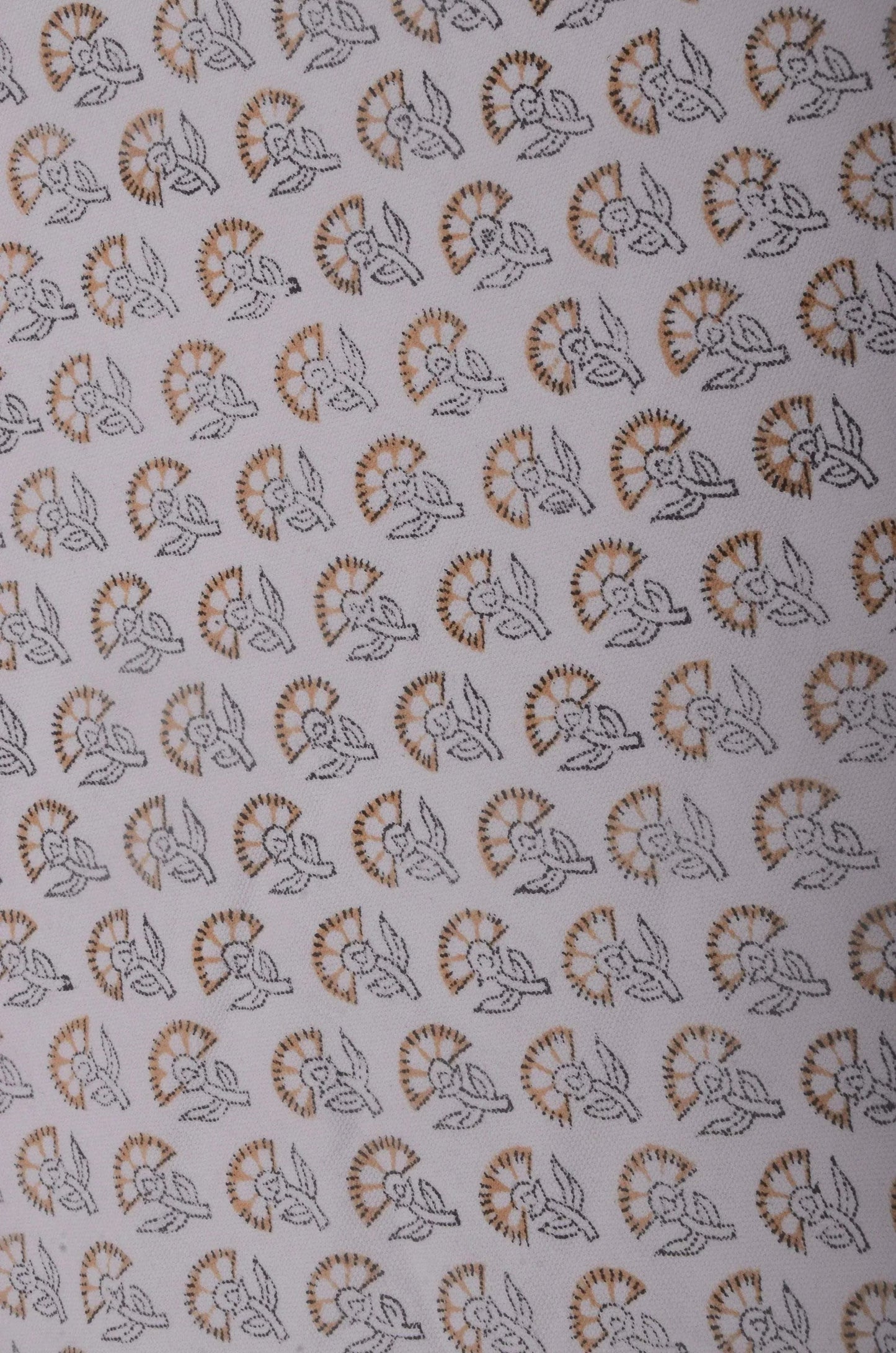 Block Print Cotton Dug Fabric Heavy Cotton Fabric - Maple Village Lane
